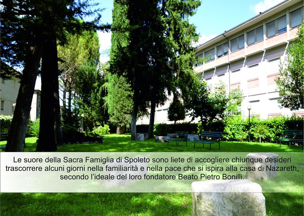 Hotel Casa Religiosa Di Ospitalita Nazareno Spoleto Exterior foto